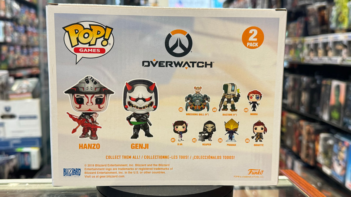Pack Hanzo And Genji E3 Pop E3 Overwatch Pop Hanzo Genji E3 2019