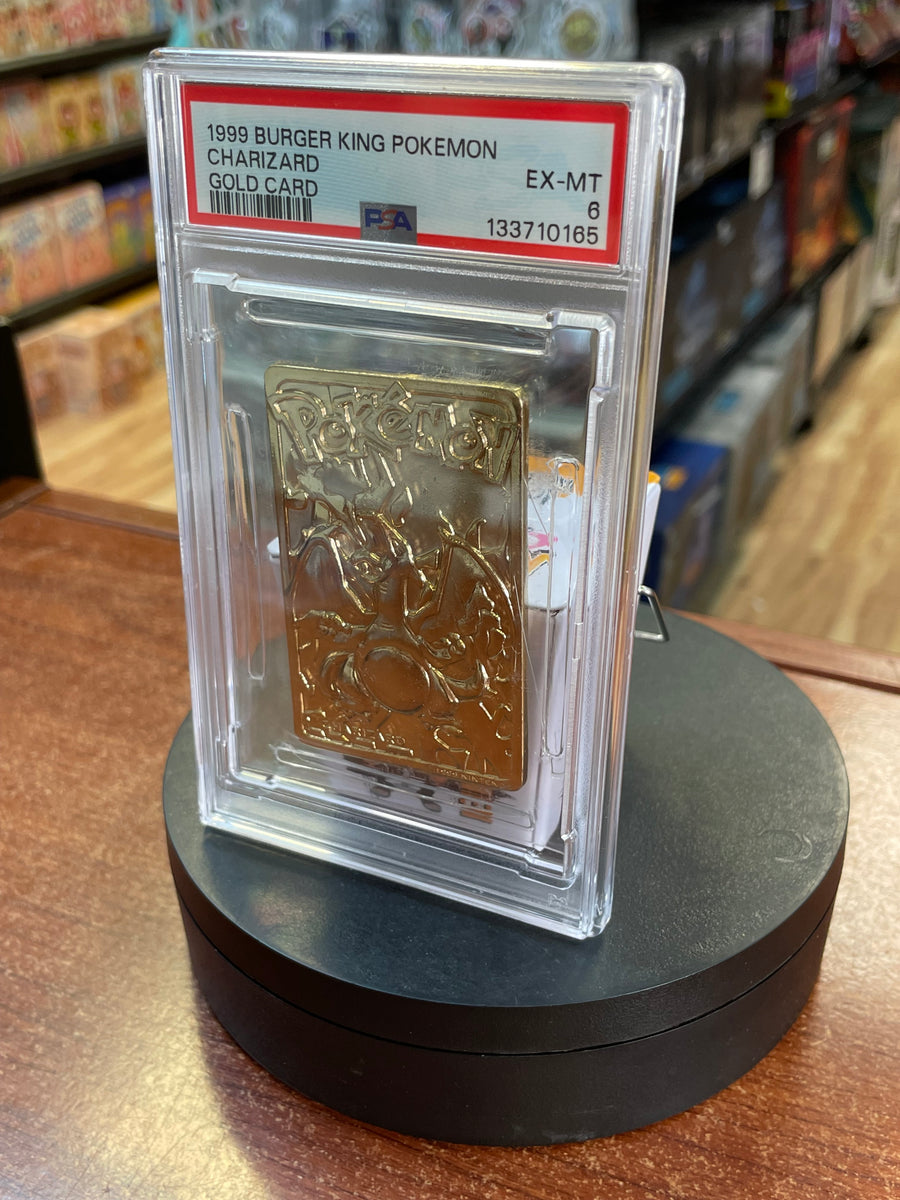 burger king gold pokemon cards charizard Card 0165 (Pokemon, Wizard) **PSA 6**| Bitz & Buttons Day of the Dragons Slab Type:PSA Display premium-card-collection