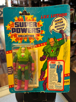 Lex Luthor 1442 (Vintage Super Powers, Kenner) Cracked
