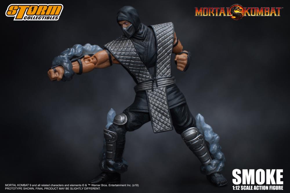 Smoke Ninja 1/12 Scale Action Figure (Mortal Kombat, Storm Collectible