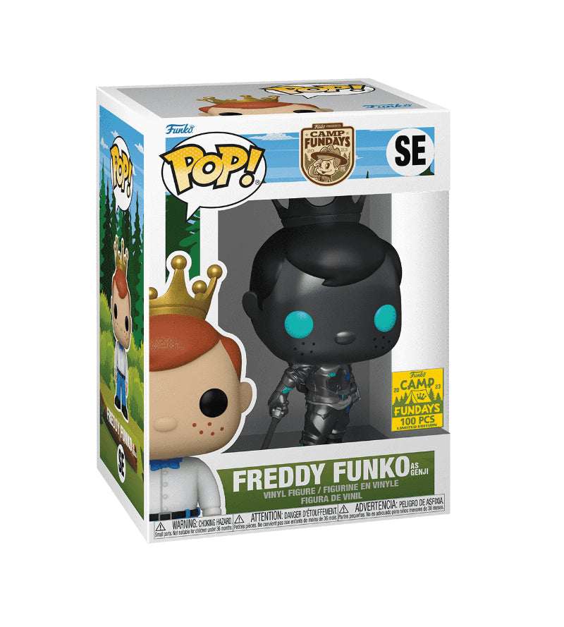 Freddy Funko as Overwatch Genji (Funko Pop!, Camp Fundays) **100