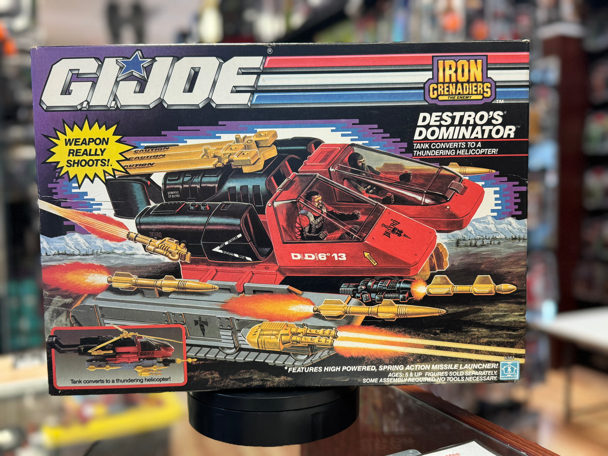 Destro's Dominator (Vintage GI Joe, Hasbro) SEALED| Bitz & Buttons