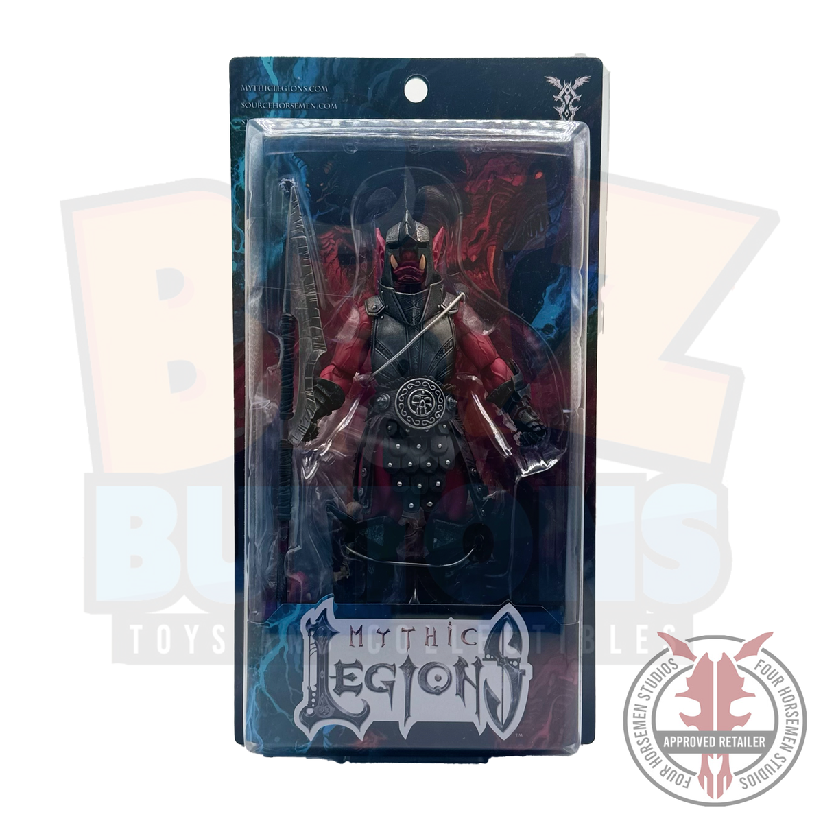 Mythic Legions Fury Clan Orc Red 7 outlet