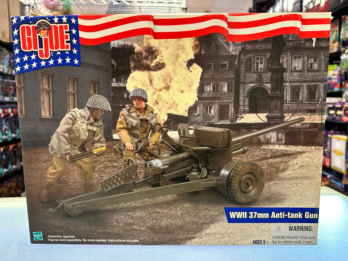 WWII 37mm Anti-Tank Gun (Vintage GI Joe, Hasbro)| Bitz & Buttons