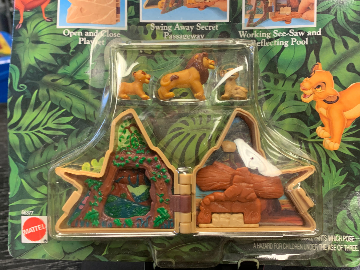 Mini Pride Rock Playset (Vintage Disney The Lion King, Mattel