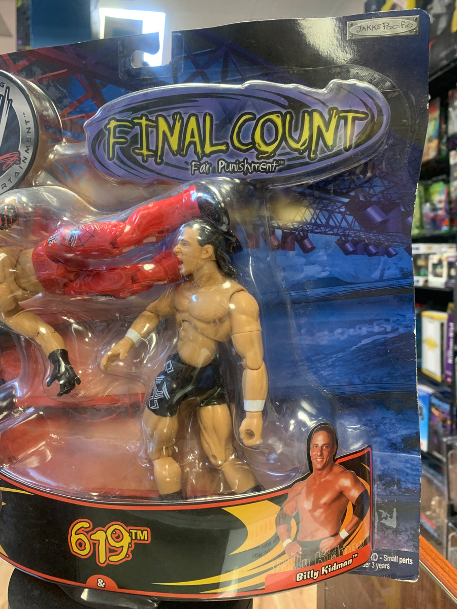 Rey Mysterio & Billy Kidman 619(WWE Final Count ,Jakks Pacific 