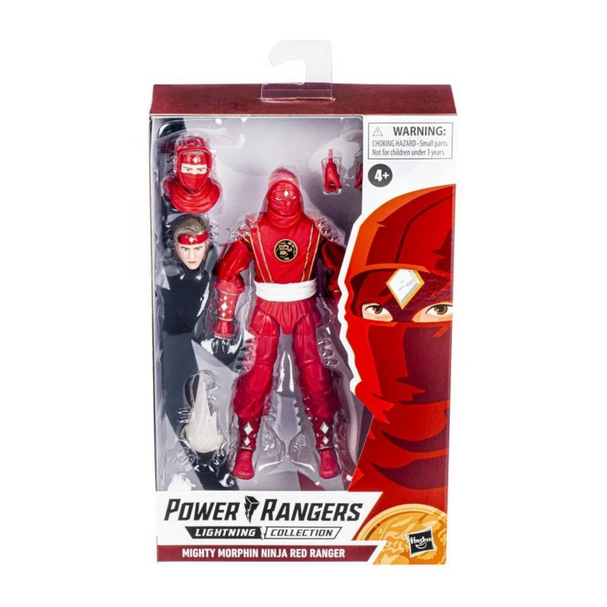 Ninja Red Ranger (Power Rangers, Lightning Collection)| Bitz Buttons