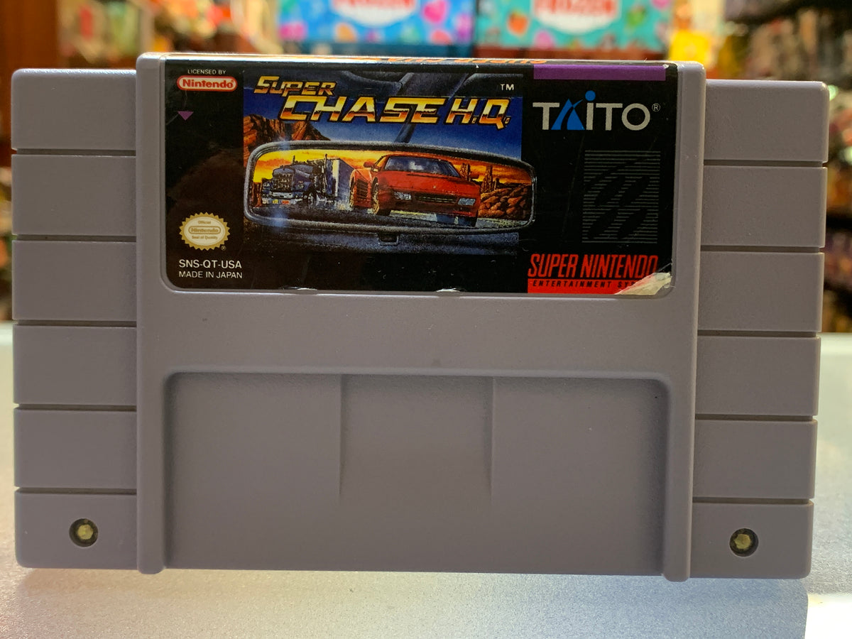 Super Chase (Nintendo SNES, Video Game) Tested Working| Bitz
