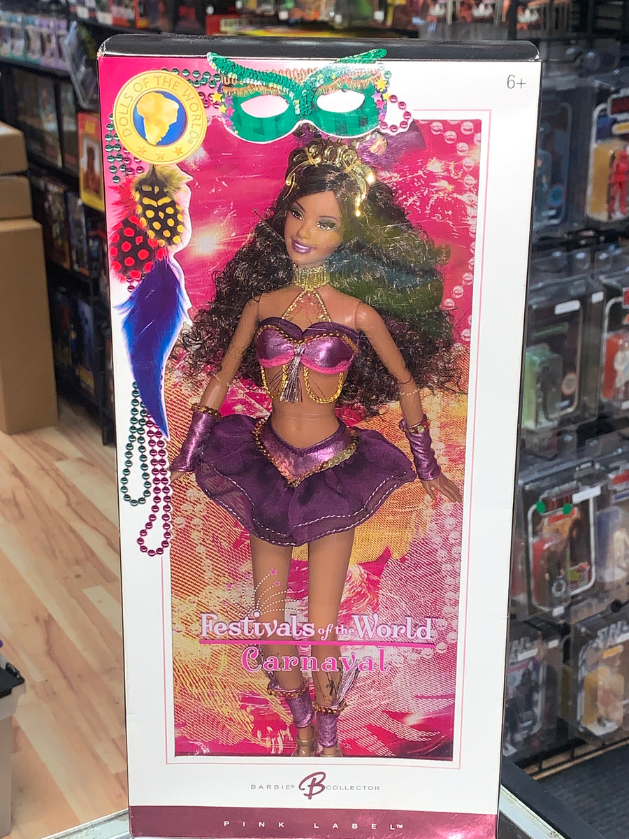 Barbie Collector Festivals of the World Carnaval Barbie Doll Pink Label  J0927 - We-R-Toys