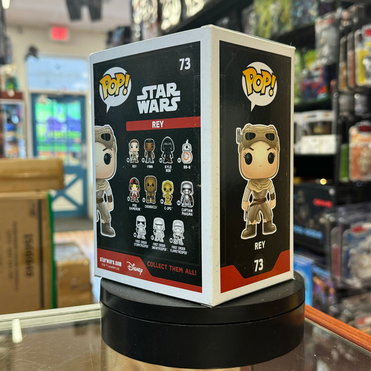 Rey #73 Hot Topic (Funko Pop! Star Wars)| Bitz & Buttons