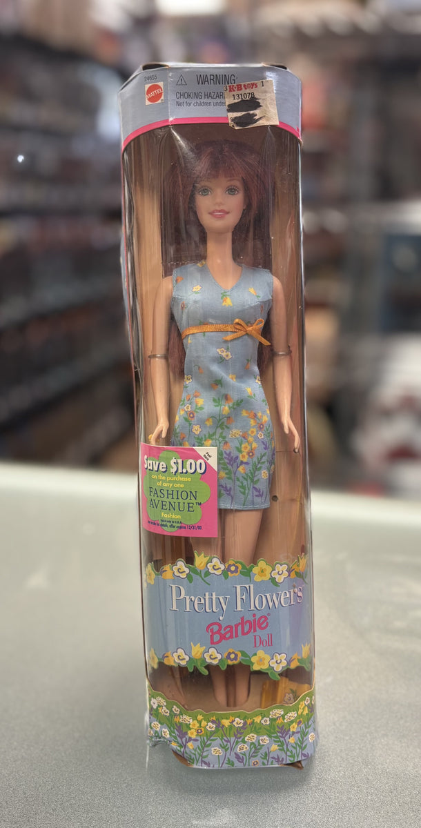Pretty Flowers Barbie 24655 (Vintage Barbie, Mattel) Sealed| Bitz
