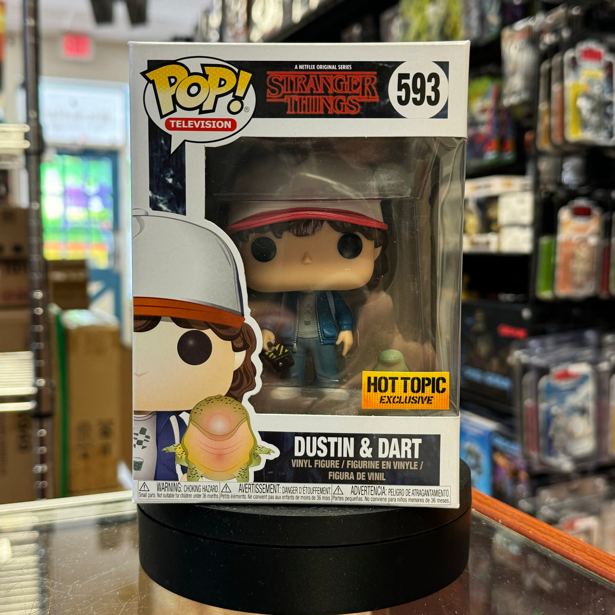 Dustin & Dart #593 Hot Topic (Funko Pop!, Stranger Things)| Bitz
