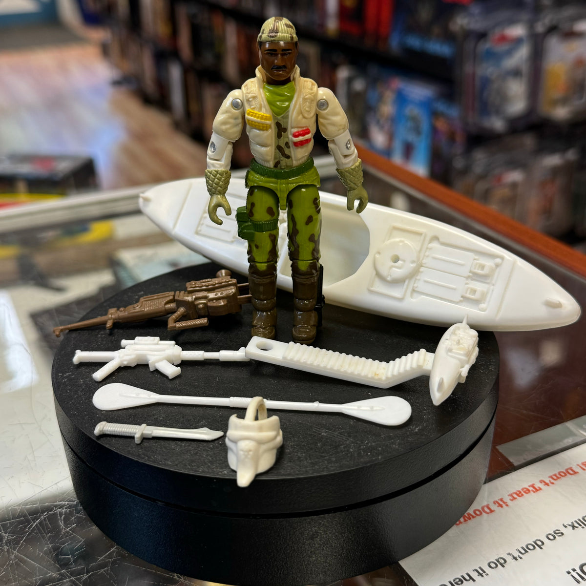 GI Joe Stalker V2 Kayak 1989 Hasbro – Accessoire Vintage