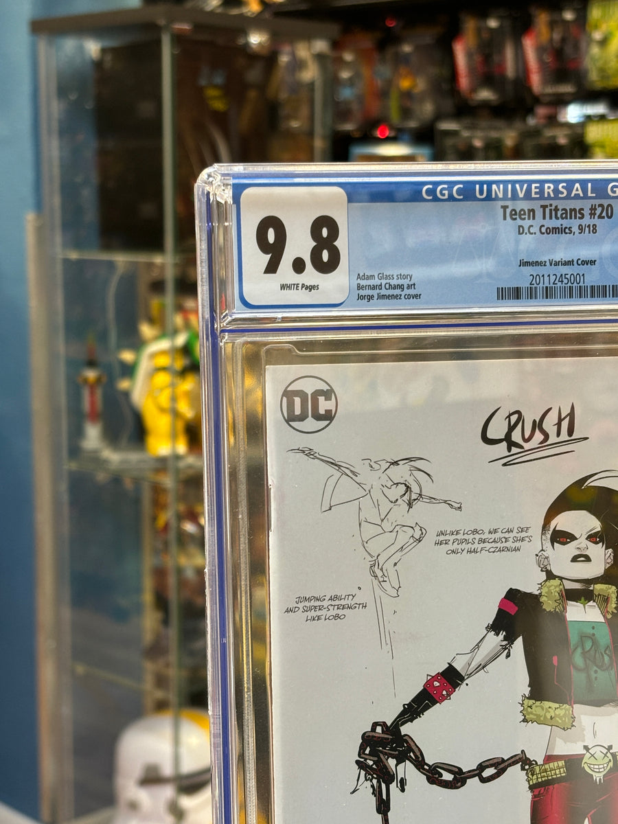 Teen titans 20 on sale crush cgc