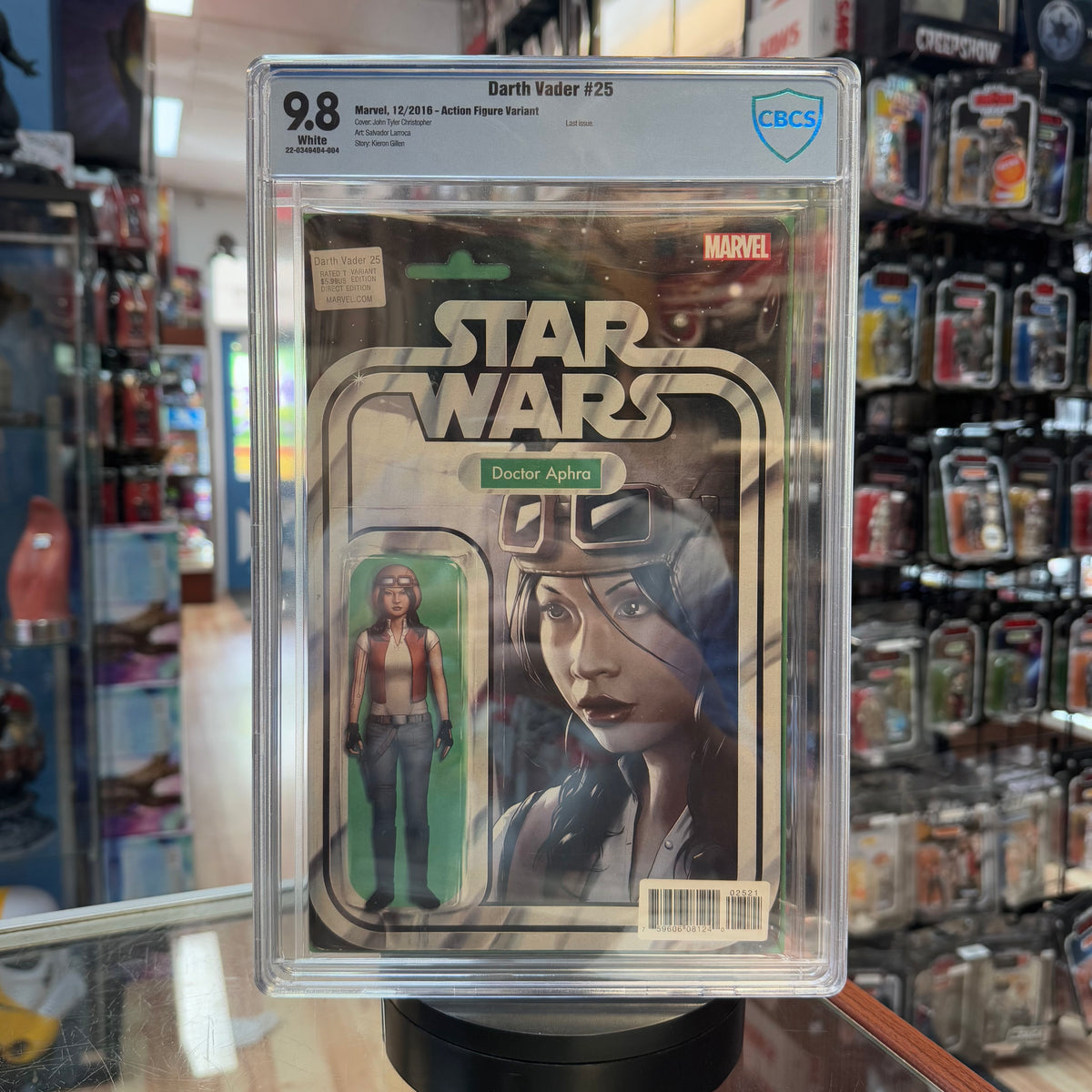 Darth Vader selling #25 CBCS 9.8 JTC Action Figure Variant NM/MT Doctor Aphra [9]