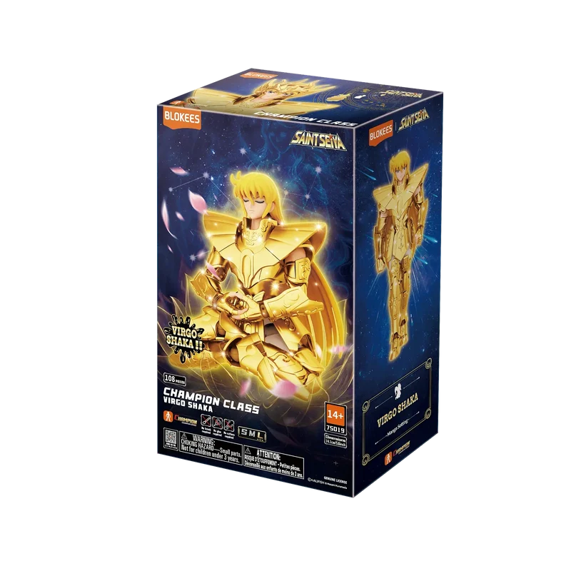 Virgo Shaka Champion Class (Saint Seiya, Blokees) SEALED| Bitz
