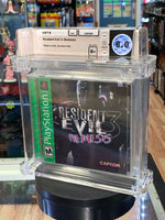 Resident Evil 3: Nemesis GH (PS1 Sony PlayStation, Sealed) **WATA Graded 8.0**