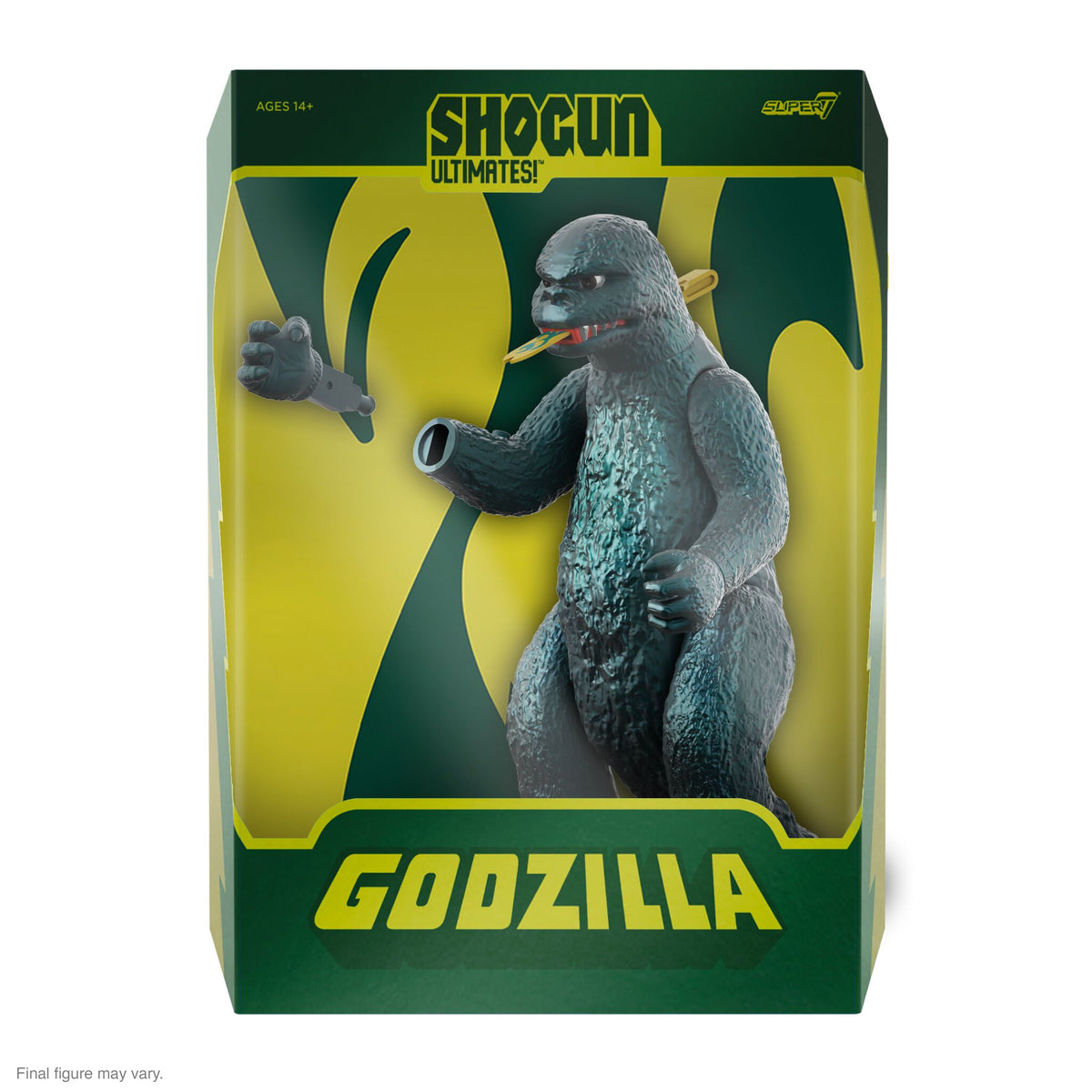 Super7 ゴジラ　ジャイアント　ショウグンゴジラ　アルティメット Green Hawaiian Metallic Godzilla (Ultimate Shogun Godzilla, Super7