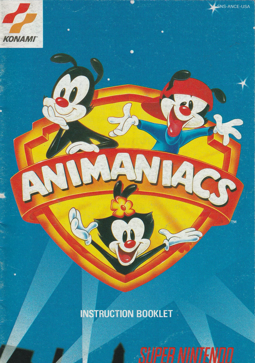 Snes animaniacs sale