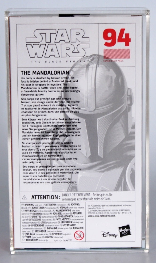 First Edition Mandolorian (Star Wars, Black Series) **CAS Graded 90**