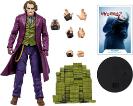 Heath Ledger Joker (DC Multiverse, McFarlane) Bane Wave