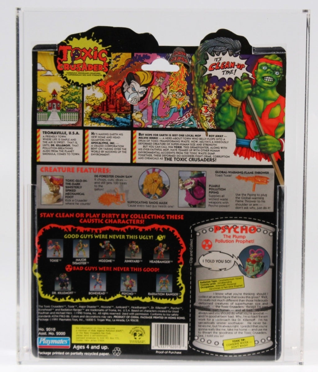Psycho (Toxic Crusaders, Playmates) **CAS Graded 80/80/90**| Bitz