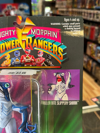 Slippery Shark Evil Space Aliens (Vintage MMPR Power Rangers, Bandai) SEALED - Bitz & Buttons