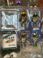 TMNT Baby Turtles Accessory Set (NECA, TMNT Teenage Ninja Turtles) OPEN/COMPLETE - Bitz & Buttons