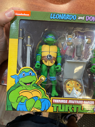 Leonardo & Donatello 2 Pack (TMNT Teenage Ninja Turtles, Neca) SEALED - Bitz & Buttons
