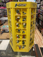 Smurf Collectors Center Display with 75+ Figures  (Vintage PEYO, Schleich) - Bitz & Buttons