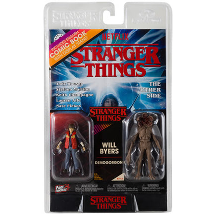 Will Byers & Demogorgon (Stranger Things, McFarlane Page Punchers) **Case of 6** - Bitz & Buttons