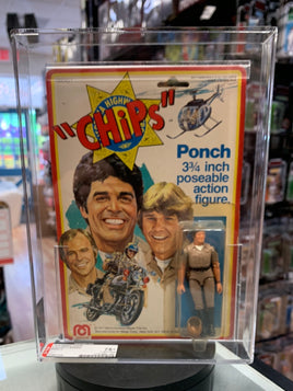 Ponch 3.75” Figure (Vintage Chips, MEGO) AFA Graded 75+
