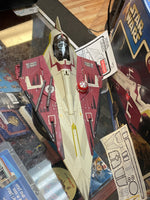 Obi Wan Jedi Starfighter (Vintage Star Wars, Hasbro) **COMPLETE**