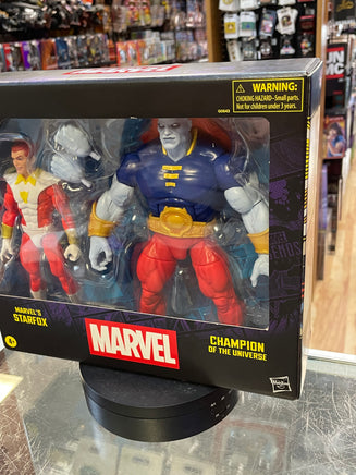 Starfox & Champion of the Universe (Marvel Legends, Hasbro) OPEN/COMPLETE - Bitz & Buttons