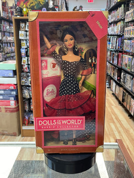 Dolls Of The World Spain Pink Label #X8421 (Barbie Collector, Mattel) SEALED - Bitz & Buttons