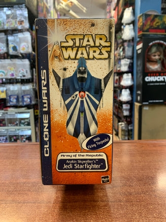 Anakin Skywalker Jedi Starfighter (Star Wars Clone Wars, Hasbro) **SEALED** - Bitz & Buttons