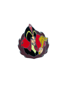 Jafar Villains In flames (Walt Disney World, Pin Traders) - Bitz & Buttons