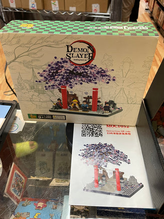 Wisteria Flower Street Building Set (Demon Slayer, Veux Bricks) OPEN BOX/NEW - Bitz & Buttons