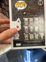 Flocked Ghost 19 Exclusive  (Funko Pop! Game of Thrones)