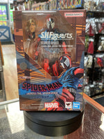 Across the SpiderVerse Scarlett Spider-Man  (Bandai SH Figuarts, Marvel) **SEALED** - Bitz & Buttons