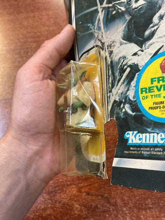 Brown Snake Yoda with Card ESB 9509 (Vintage Star Wars, Kenner) **Open Card** - Bitz & Buttons