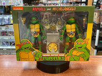 Raphael & Michelangelo 2 Pack (TMNT Teenage Ninja Turtles, Neca) SEALED - Bitz & Buttons