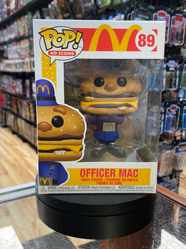 Officer Mac #89 (Funko Pop, Ad Icons) - Bitz & Buttons