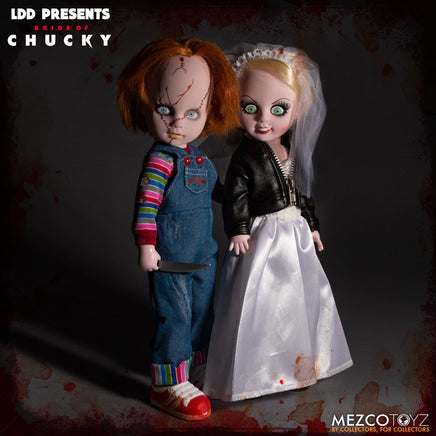 Tiffany & Chucky (LDD Living Dead Dolls, Mezco) - Bitz & Buttons
