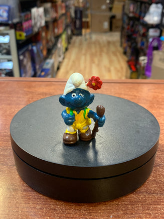 Hiker Smurf 20041   (Vintage PEYO, Schleich) - Bitz & Buttons