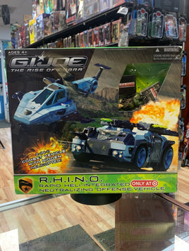 RHINO with Rampage (GI Joe Rise of Cobra, Hasbro) SEALED