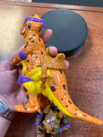 Cave Don with Trippy Tyrannosaurus (Vintage TMNT Ninja Turtles, Playmates) **LOOSE** - Bitz & Buttons