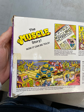 Mighty Maulers Set 3 #2649 (Vintage Muscle Men, Mattel) COMPLETE - Bitz & Buttons