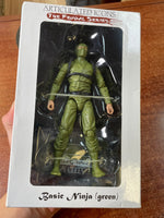 Basic Ninja -Green- (Articulated Icons, Fwoosh) **SEALED**