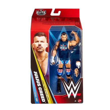 Julius Creed Series 122 (WWE Elite, Mattel) SEALED - Bitz & Buttons
